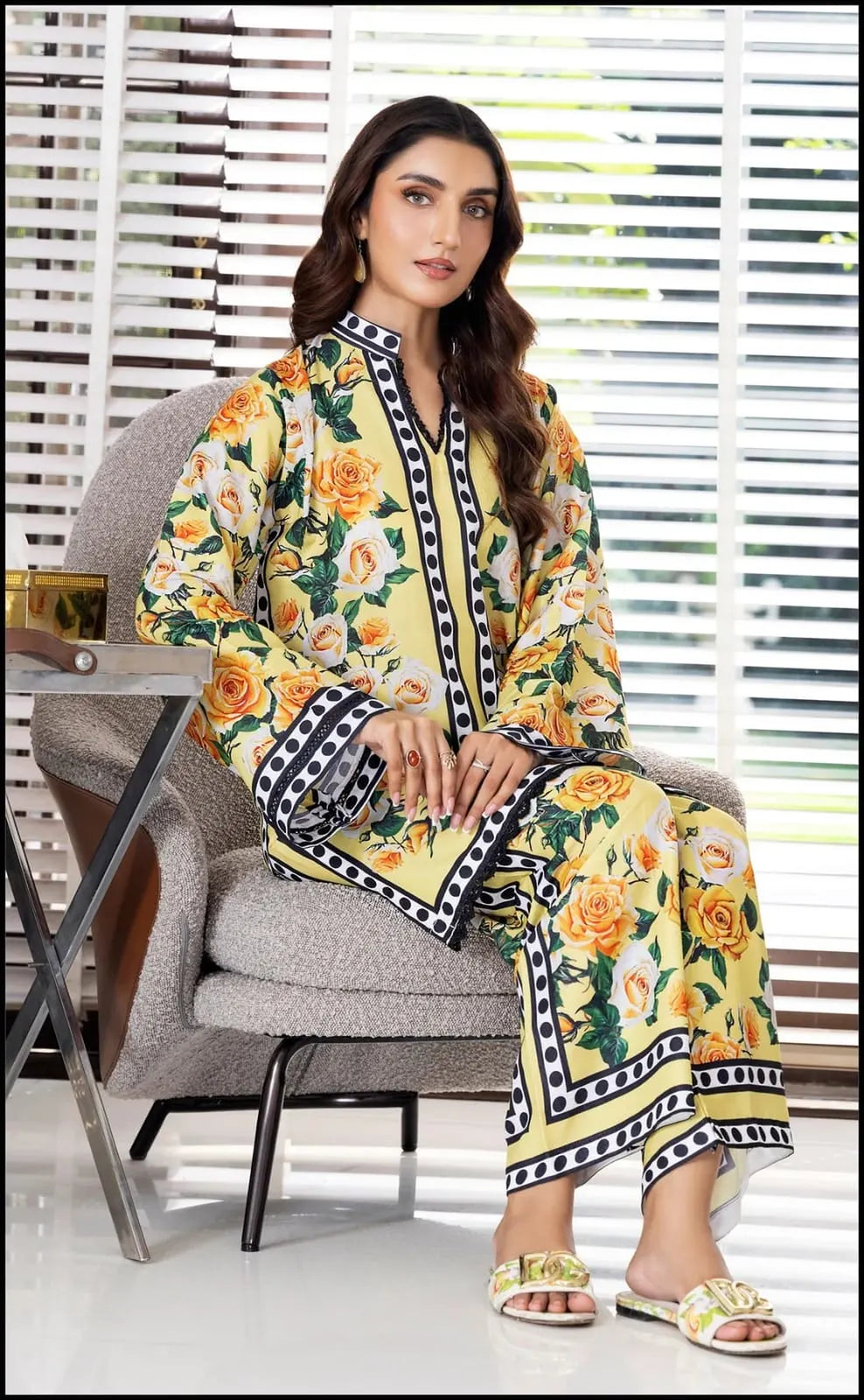 Swiss monal lawn 3 pc
